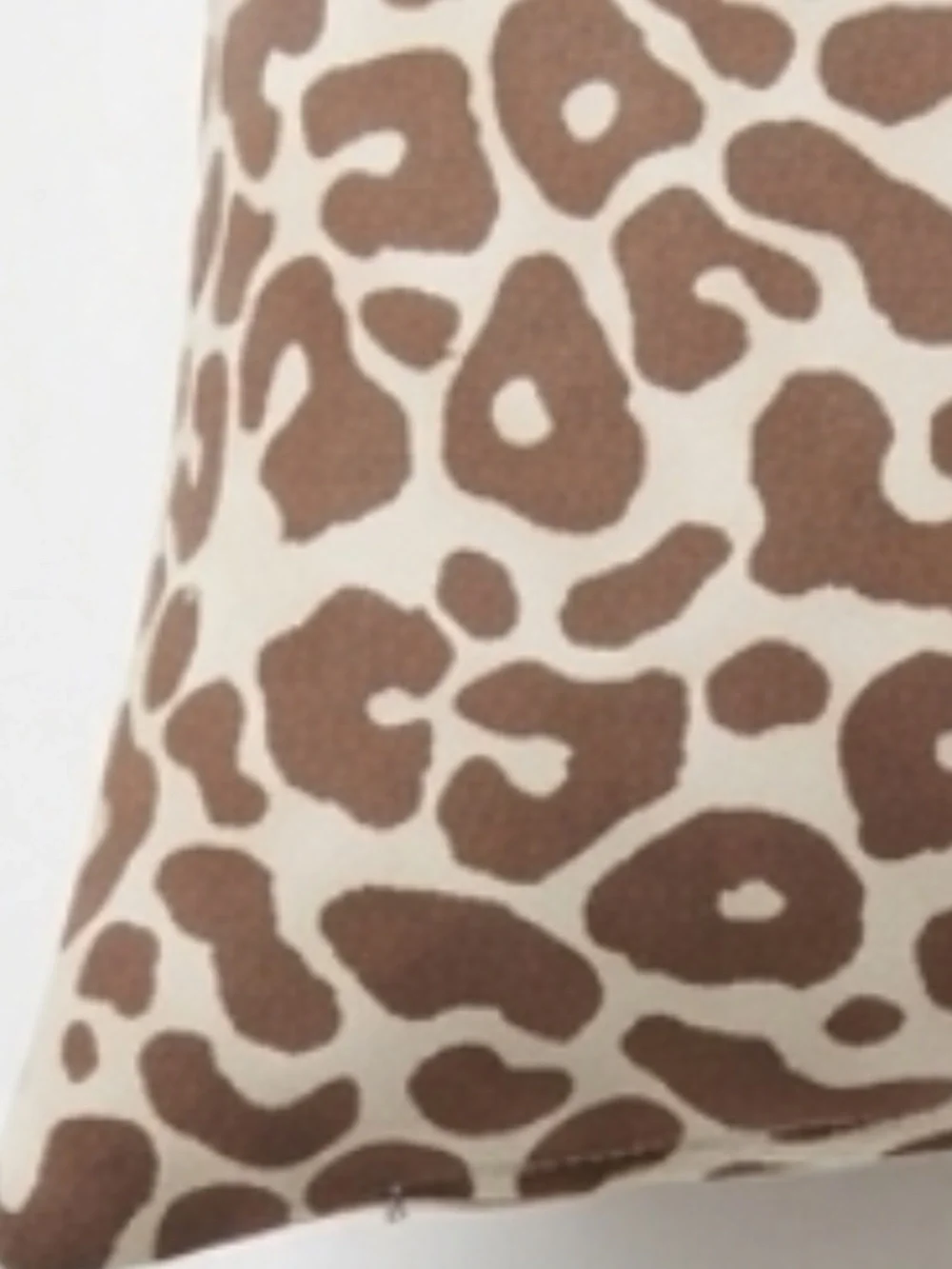 Luxury Cream/ light brown colour cheetah print pillow covers 18’BeyondTapestry